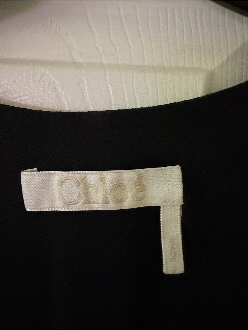 Chloé Black Wool Button Front Pinafore Runway Collection Jumper - Picture 10 of 11